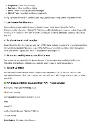 Image result for Old Dominion API Documentation Example