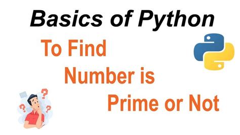 Python Code to Identify Prime Number に対する画像結果