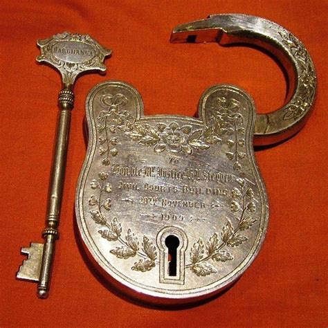 Image result for Old Briefcase Lock Skeleton Key