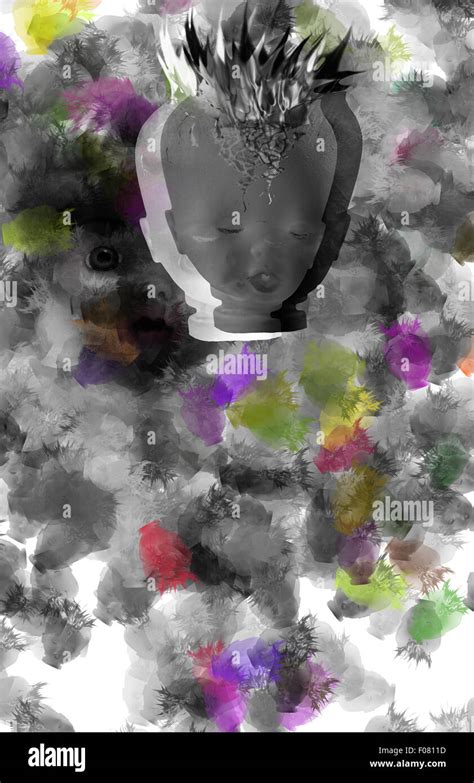 Image result for Exploding Head Blue