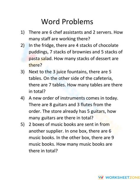 Image result for Simple Math Word Problems
