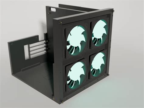 Image result for Fan Cube Computer Case