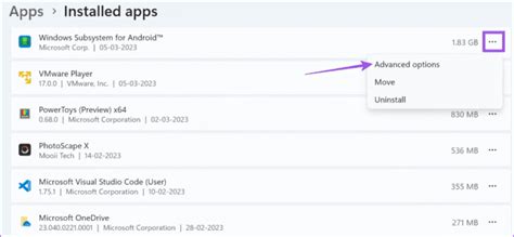 How to Remove Windows Subsystem for Android に対する画像結果