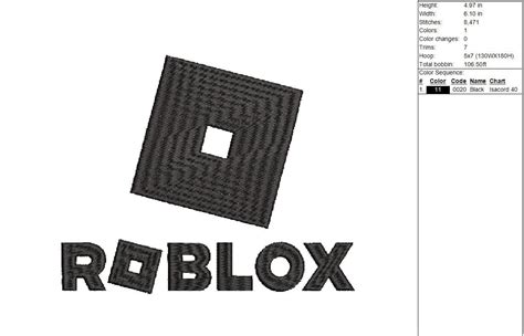Image result for Roblox Machine Embroidery Designs