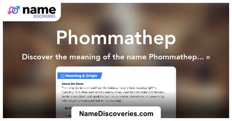 Image result for Phommathep Nationality