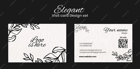 Image result for Elegant Name Card Design