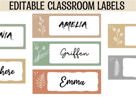 Editable Labels for Classroom に対する画像結果