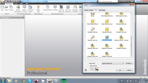 Toradh íomhá ar Rectangle Command Inventor