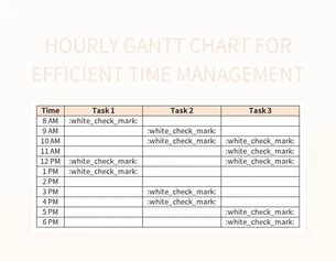 Image result for Time Management Chart Excel