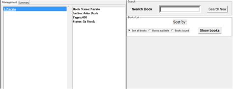 Toradh íomhá ar Simple Library