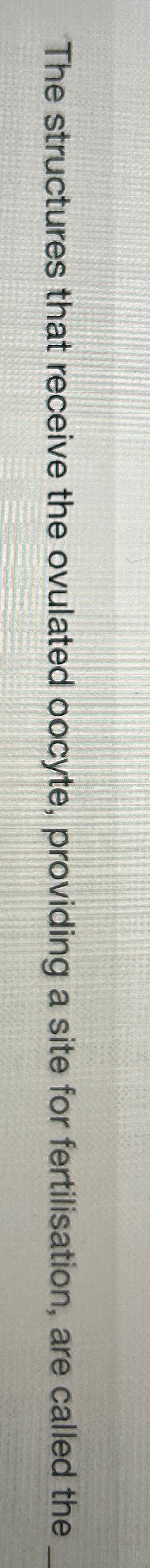 Image result for Ovulated Oocyte