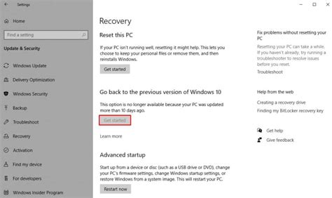 Image result for Windows Recovery Uninstall Updates