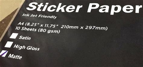 Image result for Sticker Paper for Printer
