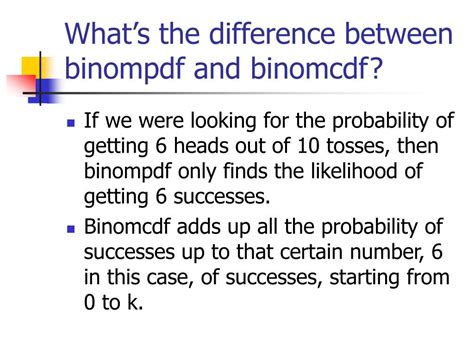 Binomial Distrubution Examples に対する画像結果