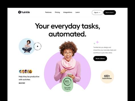 Business Website Task Flow に対する画像結果