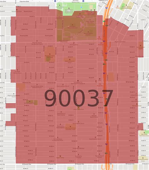 Image result for 90077 Zip Code Map