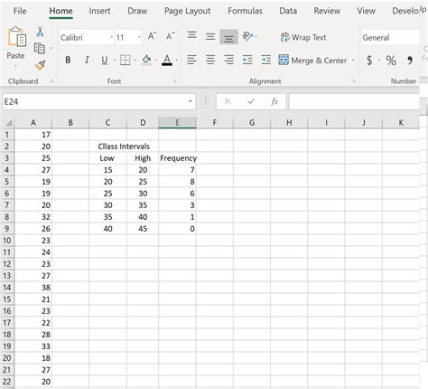 Frequency Distribution Table Example-साठीचा प्रतिमा निकाल