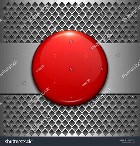 Image result for Mettalic Red Button