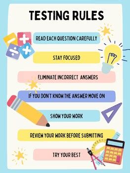 Afbeeldingsresultaten voor State Testing Rules