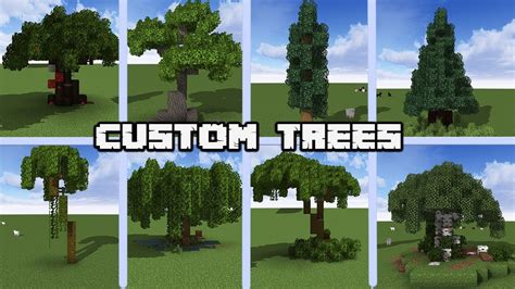 Afbeeldingsresultaten voor Minecraft Tree Design