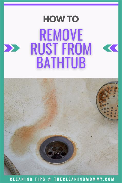 Image result for How to Get Rust Stains Off Tub