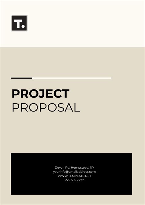 Afbeeldingsresultaten voor Sample Project Proposal Template PDF