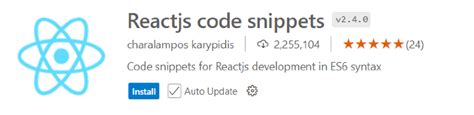 Image result for React Class Component Shortcut Vscode