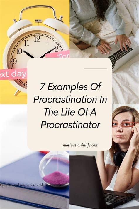 Image result for Examples of Procrastination