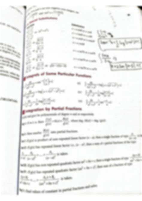 Image result for Integral Cheat Sheet