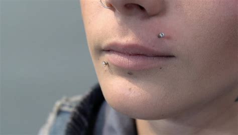 Image result for Piercing in Cheekbone
