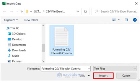 Example of a CSV File in Excel に対する画像結果