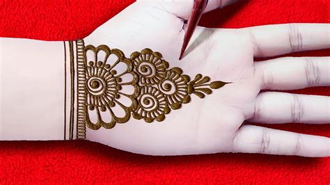 Image result for Mehndi Design Simple Front Hand