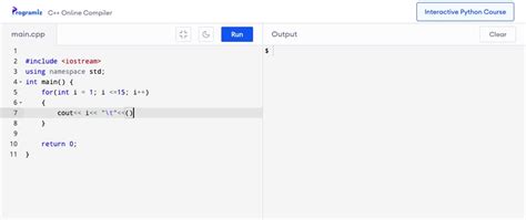 1 through 20 Programming Logic に対する画像結果