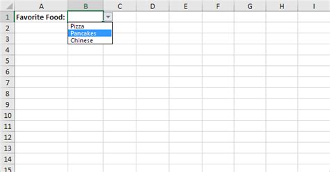 Image result for Excel List Examples