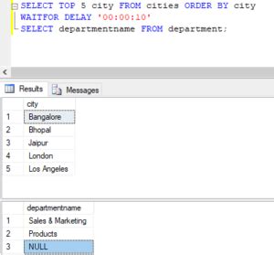 Image result for How to Make SQL Wait