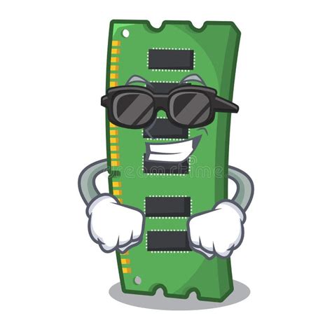 Toradh íomhá ar RAM Memory Cartoon