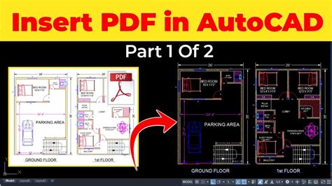 Image result for How to Insert PDF in AutoCAD