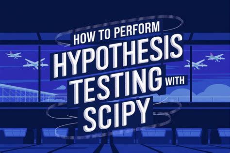 Image result for How to Set Null Hypothesis in SciPy Python