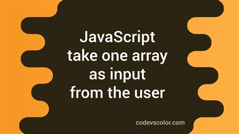 How to Use Array for User Input に対する画像結果