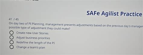 Afbeeldingsresultaten voor Safe Agilist Sample Questions