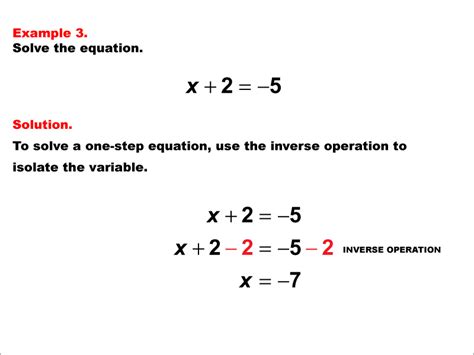 One Step Addition Example に対する画像結果