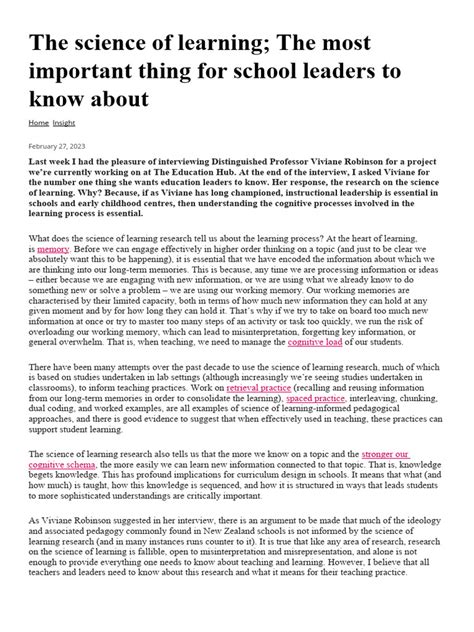 Image result for Science of Learning PDF