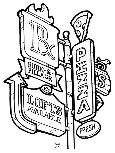 Image result for Wayfinding Signage Shop Drawing