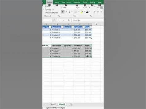 Excel Table Format Tutorial に対する画像結果
