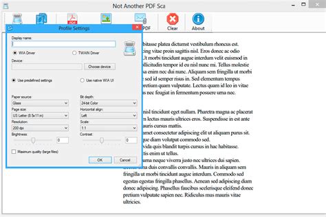Toradh íomhá ar Free Scanner Software Windows 1.0