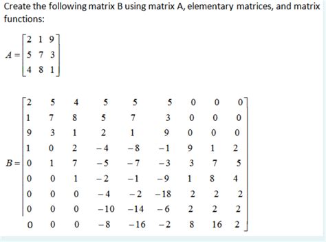 Image result for Can MATLAB Make a Matrix Itself