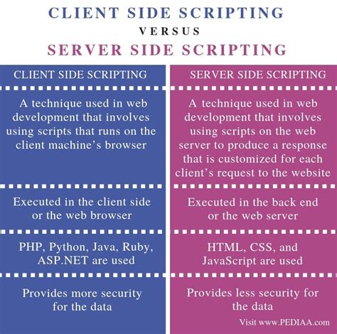 Image result for Interaction Between Client Side and Server Side Scripting