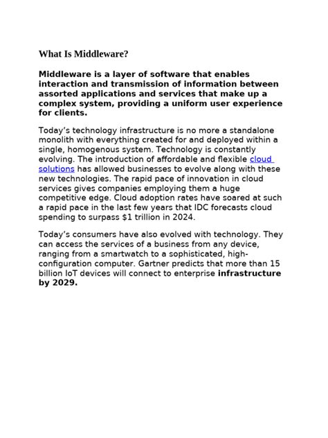 Image result for Middleware Software Definition