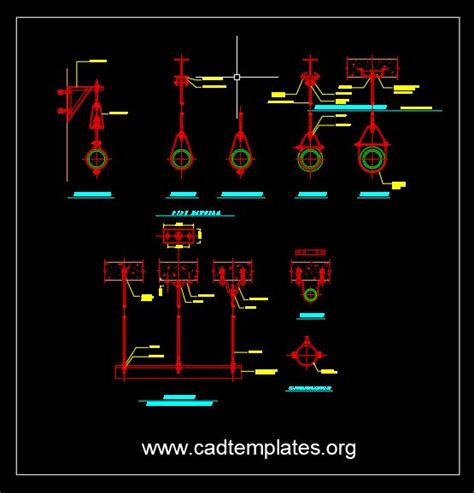 Toradh íomhá ar Pipe Clamp Drawing