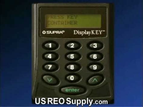 Image result for How to Open a Supra Lockbox without Code